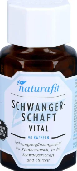 Naturafit Schwangerschaft Vital Kapseln 90 Stück