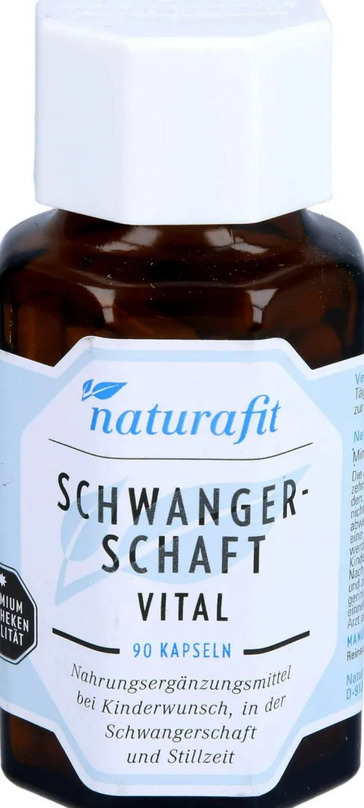 Naturafit Schwangerschaft Vital Kapseln 90 Stück