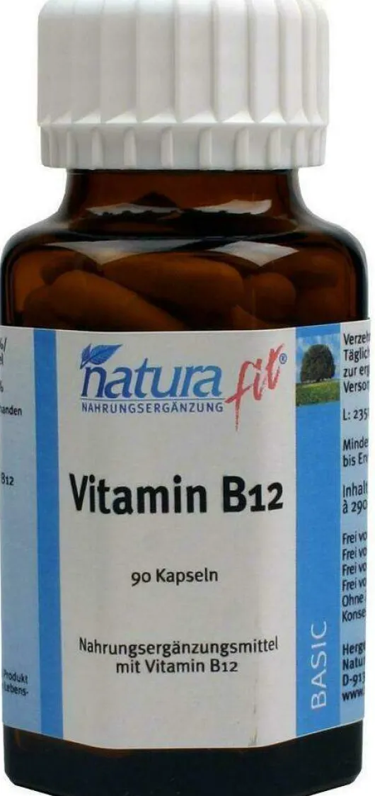 Naturafit Vitamin B 12 90 Kapseln