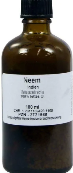 Neem Öl 100% Fettes Öl 100 ml Öl
