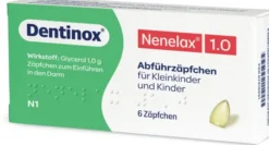 Nenelax 1,0 Abführzäpfchen Für Kleinkinder 6 Stück