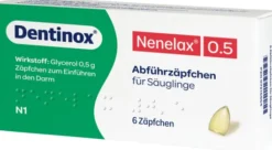 Nenelax 0.5 Abführzäpfchen Für Säuglinge 6 Stück