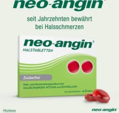 neo angin Halstabletten zuckerfrei 24 Lutschtabletten
