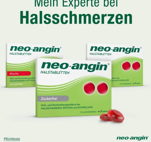 neo angin Halstabletten zuckerfrei 24 Lutschtabletten