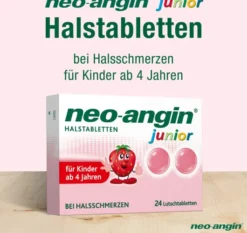 Neo Angin junior Halstabletten 24 Stück