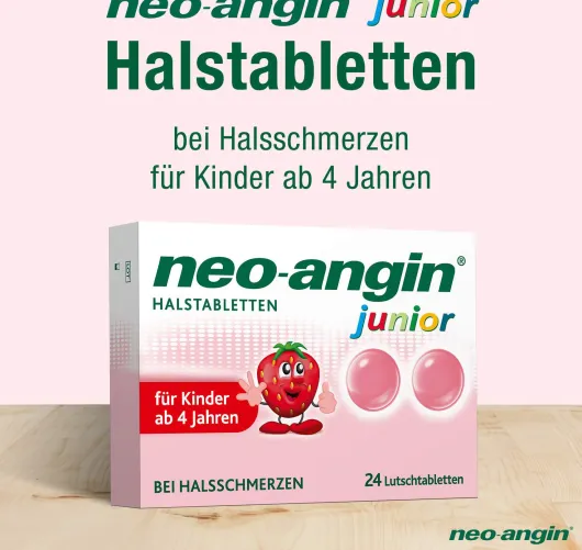 Neo Angin junior Halstabletten 24 Stück