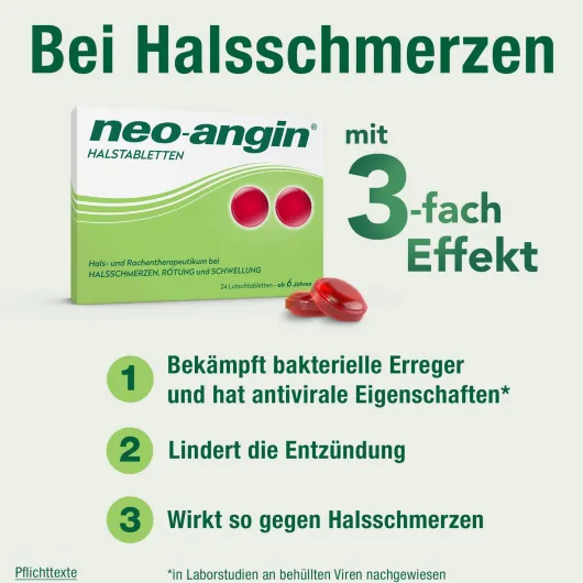 Neo-angin 24 Lutschtabletten