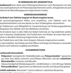Neobianacid Lutschtabletten 45 Stück