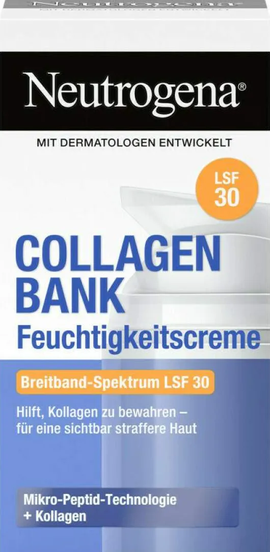 Neutrogena Collagen Bank Feuchtigkeitscreme Lsf 30 50 ml