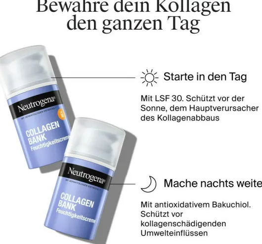 Neutrogena Collagen Bank Feuchtigkeitscreme Lsf 30 50 ml