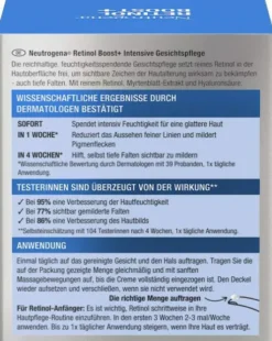 Neutrogena Retinol Boost+ Intensive Gesichtspflege 50 ml