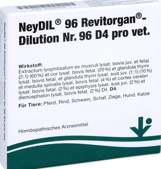 Neydil Nr.96 Revitorgan Dil.D 4 Pro Ampullen vet.