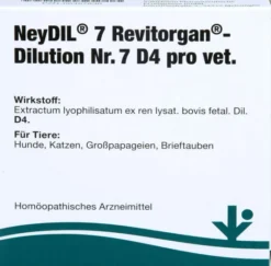 Neydil Nr.7 Revitorgan Dilution D 4 Pro Ampullen vet. 5 X 2 ml