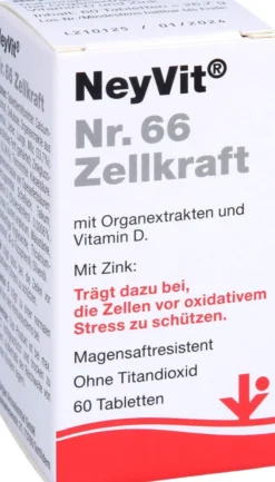 Neyvit Nr.66 Zellkraft 60 Magensaftres.Tabletten