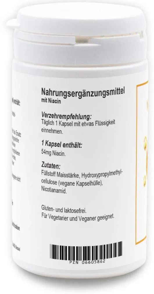 Niacin Vitamin B3 70 Kapseln