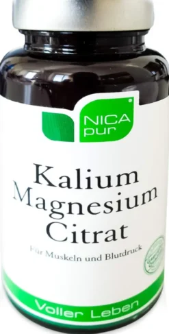 Nicapur Kalium Magnesium Citrat 60 Kapseln