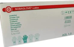 Nobaglove Latex Unters.Handsch.Puderfrei Gr.M