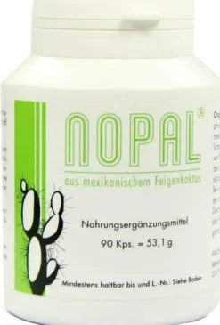 Nopal Feigenkaktus Kapseln