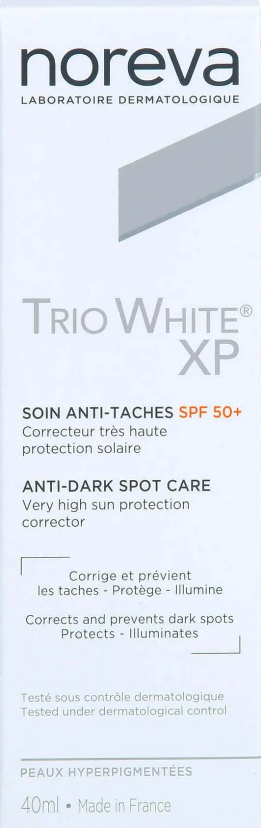 Noreva Trio White Xp Tagespflege Creme Lsf 50+ 40
