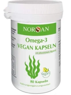 Norsan Omega-3 vegan 80 Kapseln
