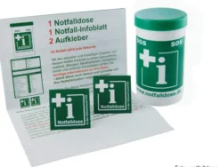 Notfalldose Set 1 Stück