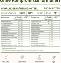 Nupure Proba Bitter Naturkräuter Tropfen Forte 50 ml
