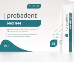 Nupure probadent MAX N44 und Vitamin D3 28 Beutel