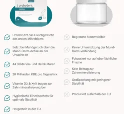 Nupure probadent MAX N44 und Vitamin D3 28 Beutel