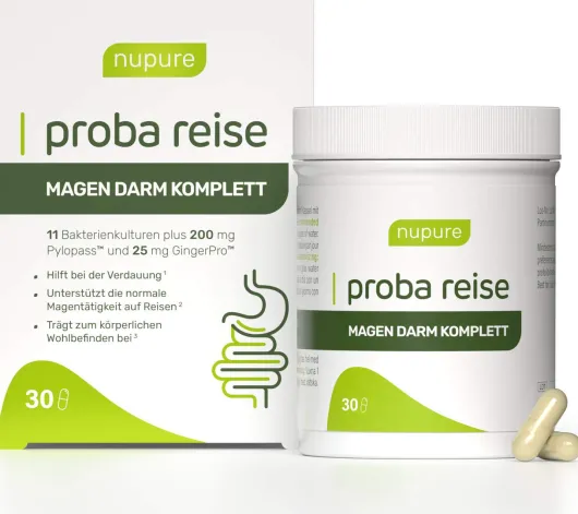 Nupure proba reise Magen Darm Komplett 30 Kapseln
