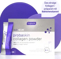 Nupure Probaskin Kollagen Pulver + Bakterienkulturen 28 X 4,5 G