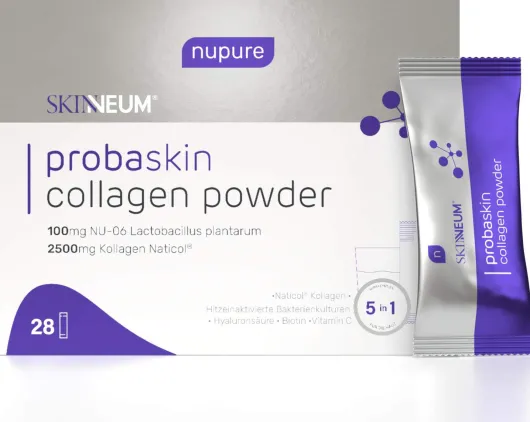 Nupure Probaskin Kollagen Pulver + Bakterienkulturen 28 X 4,5 G