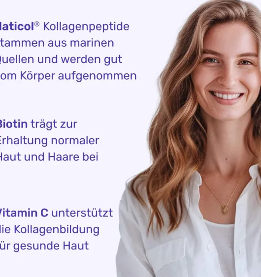 Nupure Probaskin Kollagen Pulver + Bakterienkulturen 28 X 4,5 G