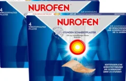 Nurofen 24h Schmerzpflaster 200 mg 2 x 4 Stück