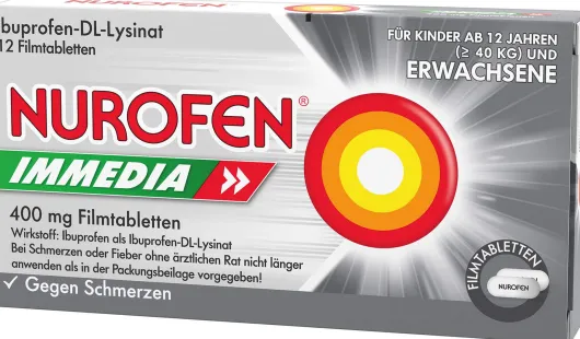 Nurofen Immedia 400 mg 12 Filmtabletten