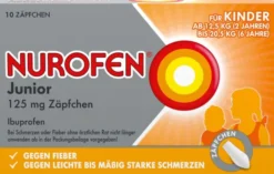 Nurofen Junior 125 mg 10 Zäpfchen