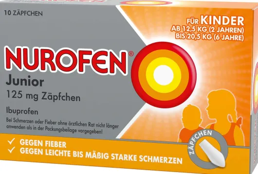 Nurofen Junior 125 mg 10 Zäpfchen