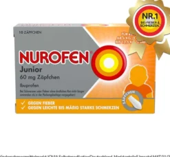 Nurofen Junior 60 mg 10 Zäpfchen