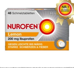 Nurofen 200 mg Schmelztabletten Lemon 48 Stück