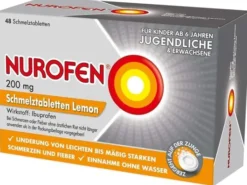 Nurofen 200 mg Schmelztabletten Lemon 48 Stück