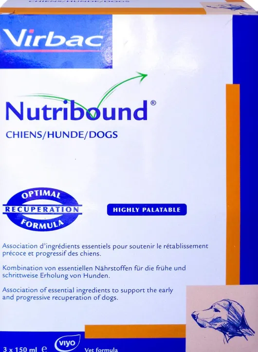 Nutribound Lösung F.Hunde 3x150ml