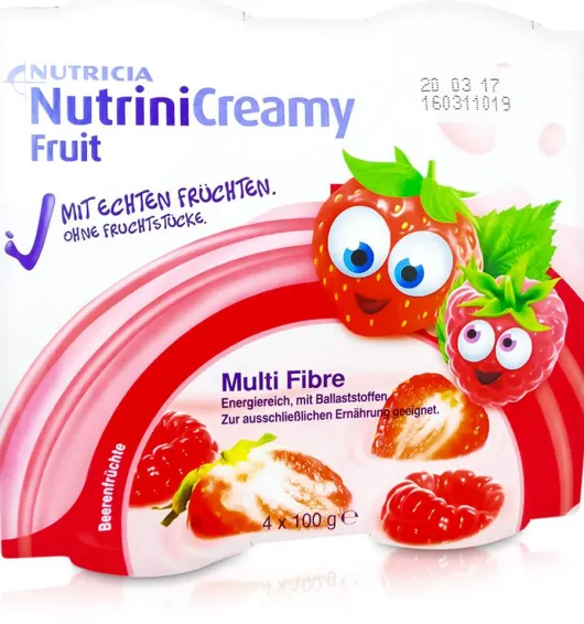 Nutrini Creamy Fruit Beerenfrüchte 4 X 100 G