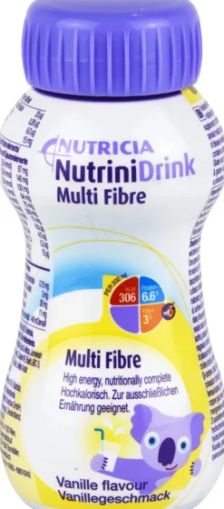 Nutrini Drink Multifibre Vanillegeschmack 200 ml Flüssigkeit