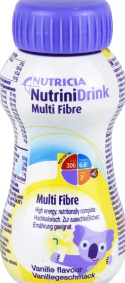 Nutrini Drink Multifibre Vanillegeschmack 32 X 200 ml Flüssigkeit