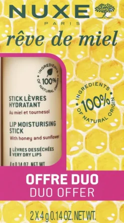 NUXE Duo 25 Reve de Miel Lippenpflege-Duo 2 x 4 g