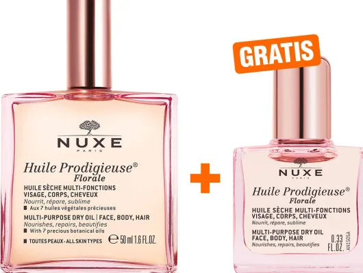 NUXE Huile Prodigieuse Florale 50 ml + gratis 10 ml