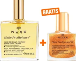NUXE Huile Prodigieuse NF 50 ml + gratis NUXE Huile Prodigieuse OR NF 10 ml