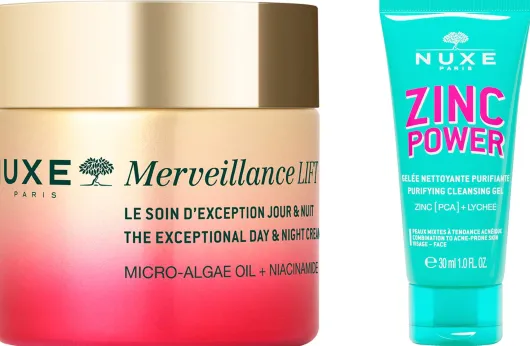 Nuxe Merveillance Lift Exceptional 75 ml + gratis Nuxe Zinc Power Reinigungsgel 30 ml