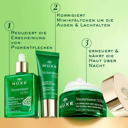 NUXE Nuxuriance Ultra Augen- & Lippenkonturenpflege 15 ml