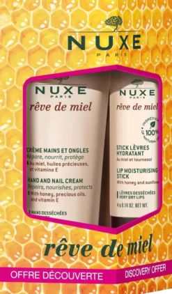 NUXE Reve de Miel Pflegeset Hand & Lippen 30 ml + 4g