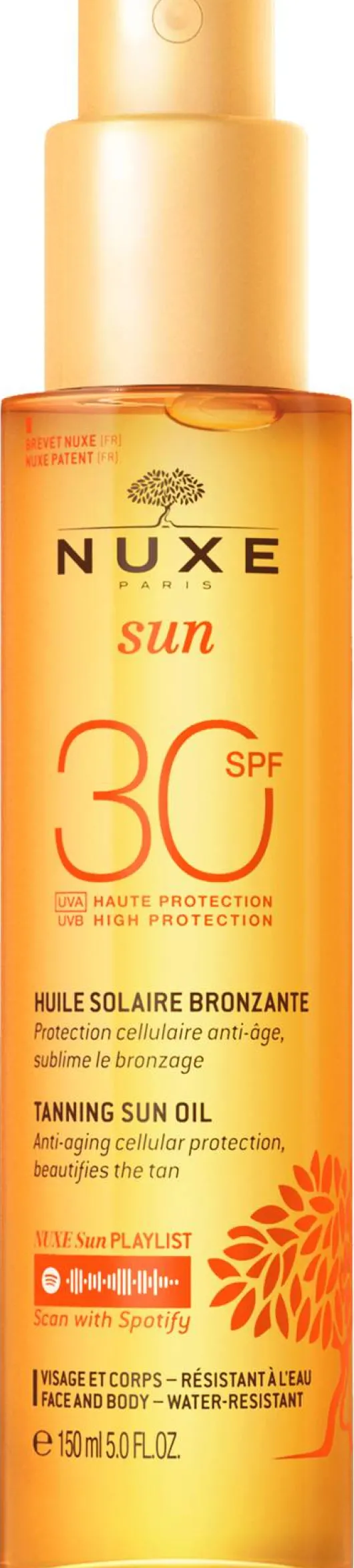 NUXE Sun Sonnenöl Gesicht & Körper LSF 30 150 ml